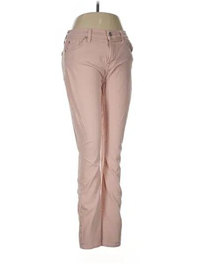 Pre-owned 7 For All Mankind Casual Pants In Brown