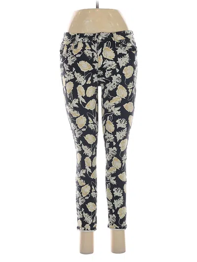 Pre-owned 7 For All Mankind Casual Pants In Gold