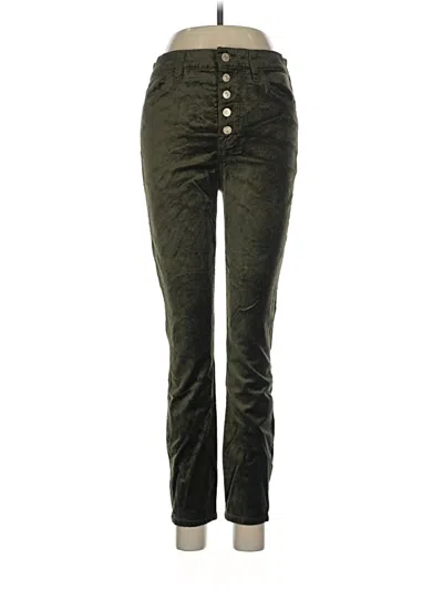 Pre-owned 7 For All Mankind Casual Pants In Green