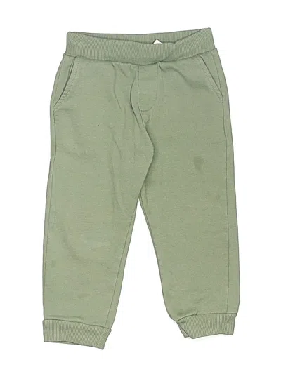 Pre-owned 7 For All Mankind Kids' Casual Pants In Green