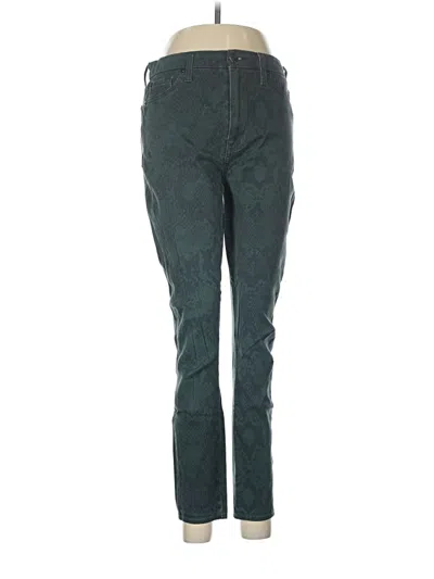 Pre-owned 7 For All Mankind Casual Pants In Green