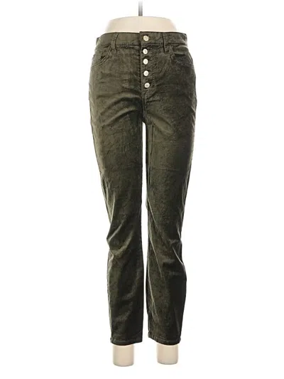 Pre-owned 7 For All Mankind Casual Pants In Green