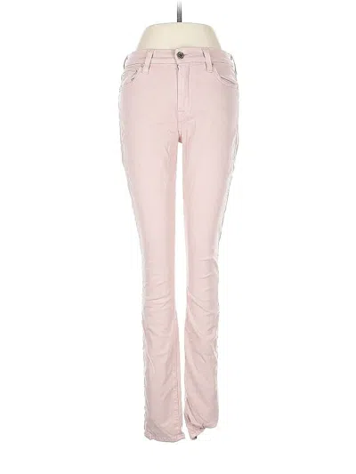 Pre-owned 7 For All Mankind Casual Pants In Pink