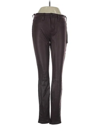 7 For All Mankind Casual Pants In Purple