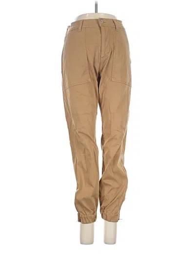 Pre-owned 7 For All Mankind Casual Pants In Tan