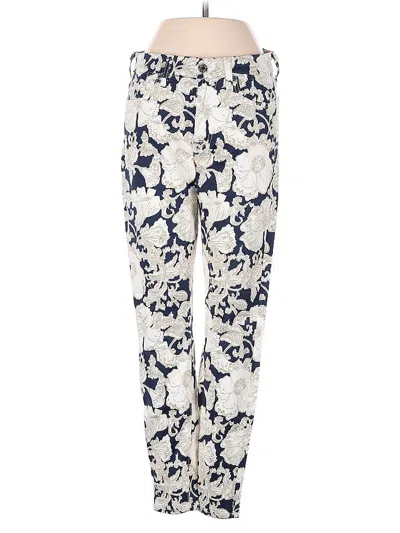 Pre-owned 7 For All Mankind Casual Pants In White