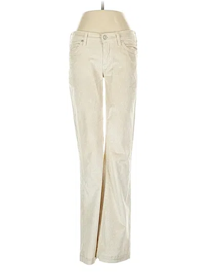 Pre-owned 7 For All Mankind Casual Pants In White