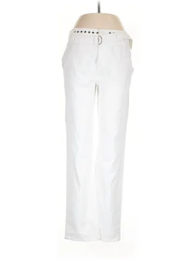 Pre-owned 7 For All Mankind Casual Pants In White