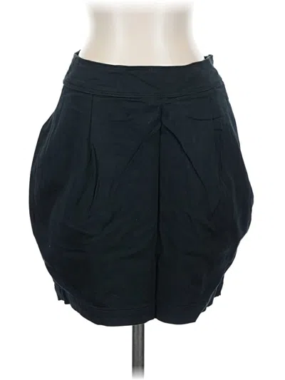 Pre-owned 7 For All Mankind Casual Skirt In Black