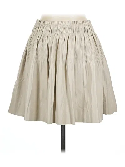 Pre-owned 7 For All Mankind Casual Skirt In Brown
