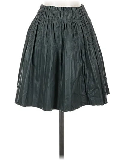 Pre-owned 7 For All Mankind Casual Skirt In Gray