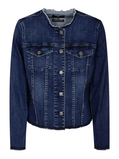 7 For All Mankind Vicky Jacket Soho Dark In Blue