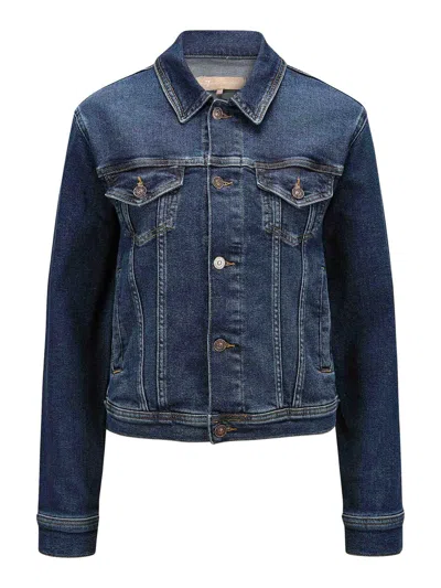 7 For All Mankind Chaqueta Vaquera - Azul