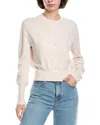 7 For All Mankind Classic Cardigan In Neutral