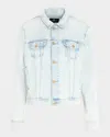 7 For All Mankind Classic Denim Trucker Jacket In Maui