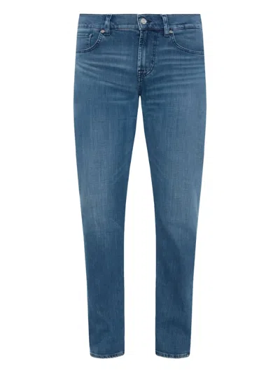 7 For All Mankind Classic Jeans In Blue