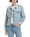 7 For All Mankind Classic Trucker Jacket In Blue