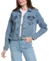 7 For All Mankind Classic Trucker Jacket In Blue