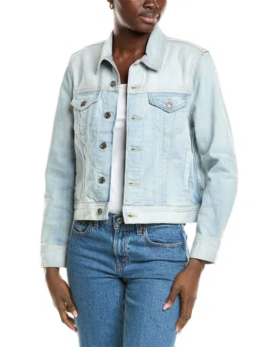 7 For All Mankind Classic Trucker Jacket In Blue