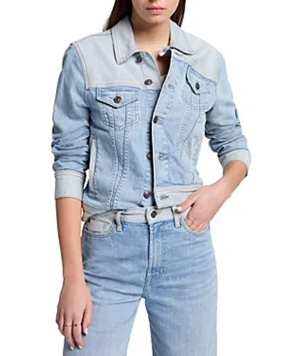 7 For All Mankind Classic Trucker Jacket In Retreat