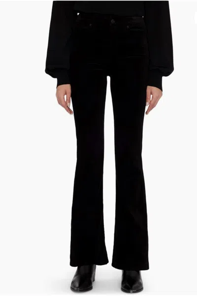 7 For All Mankind Classic Velvet Bootcut Pant In Black