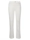 7 For All Mankind Bootcut Jeans In White