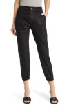 7 For All Mankind Slim Coated Denim Joggers