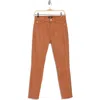 7 For All Mankind Coated High Waist Ankle Skinny Jeans In Coated Spice