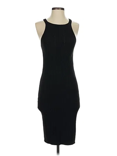 Pre-owned 7 For All Mankind Cocktail Dress In Black