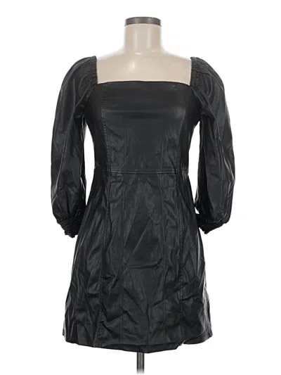 Pre-owned 7 For All Mankind Cocktail Dress In Black