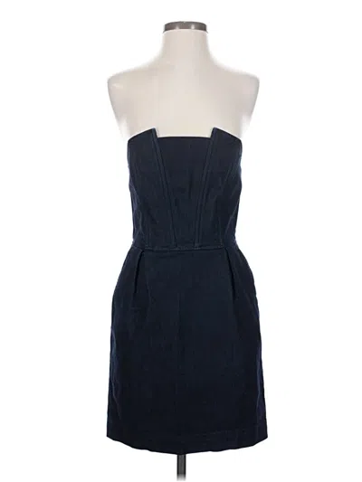 Pre-owned 7 For All Mankind Cocktail Dress In Blue