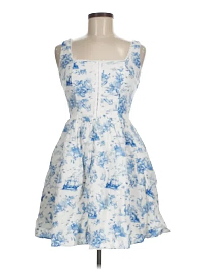 Pre-owned 7 For All Mankind Cocktail Dress In Blue