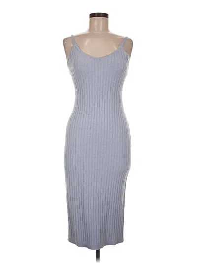 Pre-owned 7 For All Mankind Cocktail Dress In Gray