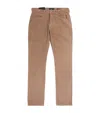 7 For All Mankind Corduroy Straight Trousers In Sand