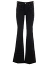 7 For All Mankind Corduroy Trousers Jeans Black