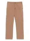 7 For All Mankind Straight Jeans In Brown