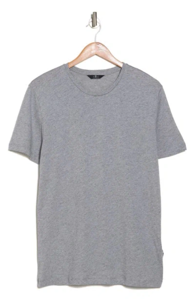 7 For All Mankind Cotton & Cashmere T-shirt In Grey