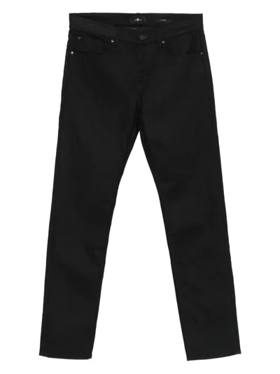 7 FOR ALL MANKIND COTTON-BLEND JEANS