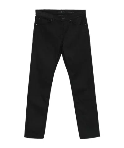 7 FOR ALL MANKIND COTTON-BLEND JEANS