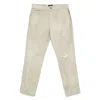 7 For All Mankind Denim Trousers With Belt Loops In Neutral