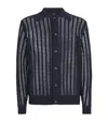 7 FOR ALL MANKIND COTTON EVENING POLO CARDIGAN
