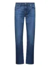 7 For All Mankind Cotton Jeans In Blue