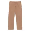 7 For All Mankind Straight Jeans In Brown
