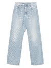 7 For All Mankind Cotton Straight Jeans