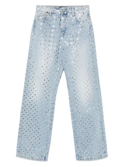 7 For All Mankind Cotton Straight Jeans