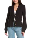 7 For All Mankind Cozy Cardigan In Brown