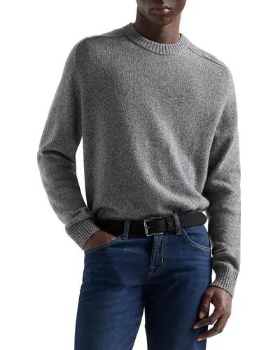 7 For All Mankind Crewneck Cashmere Sweater In Gray