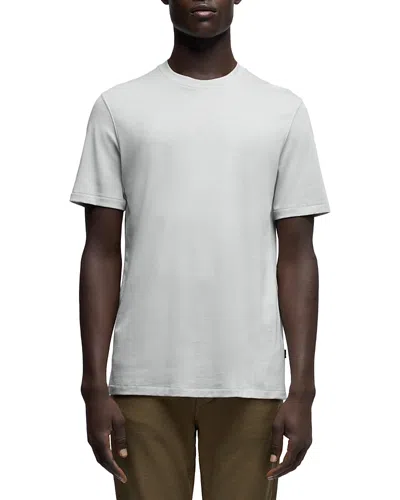 7 For All Mankind Crewneck Short Sleeve Tee In White