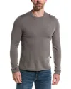 7 For All Mankind Crewneck Sweater In Grey