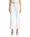 7 For All Mankind Cropped Alexa High Rise Jeans In Soleil In Soleil